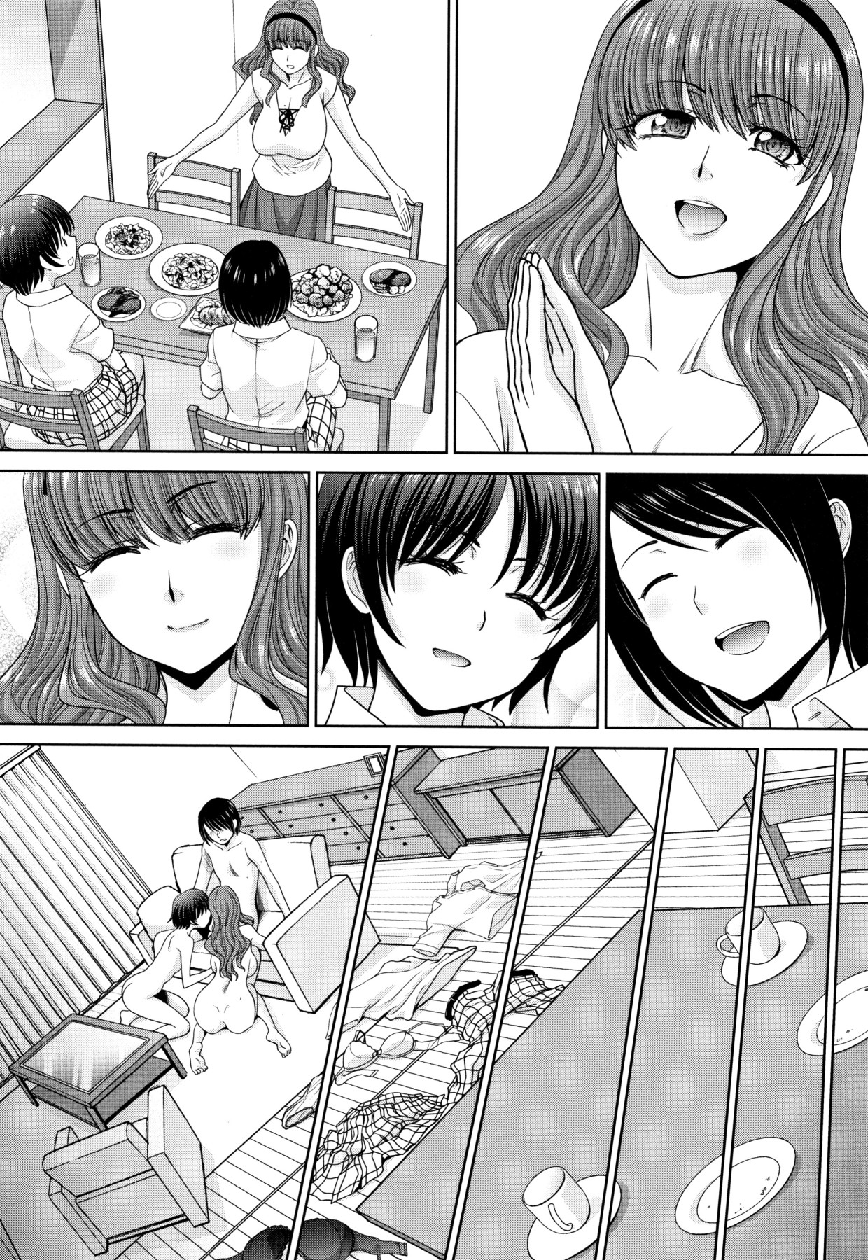 Hentai Manga Comic-Mother and Younger Sister-Read-108